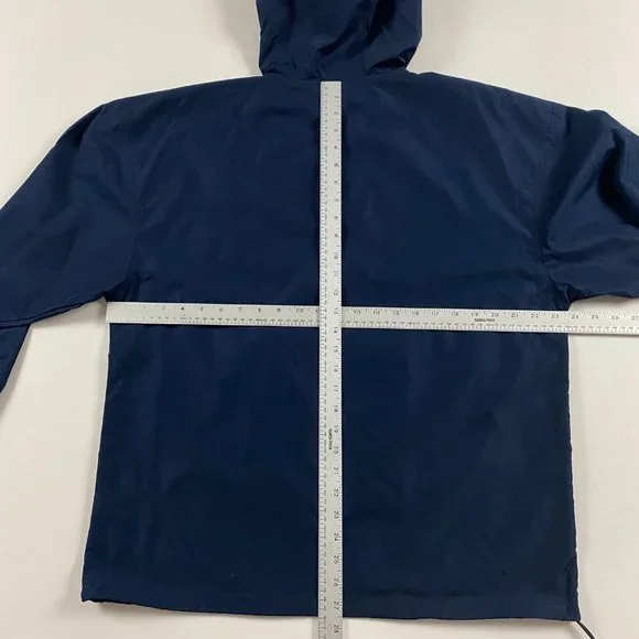 Champion Georgetown Hoyas Windbreaker Jacket Mens Large Blue - Picture 8 of 10